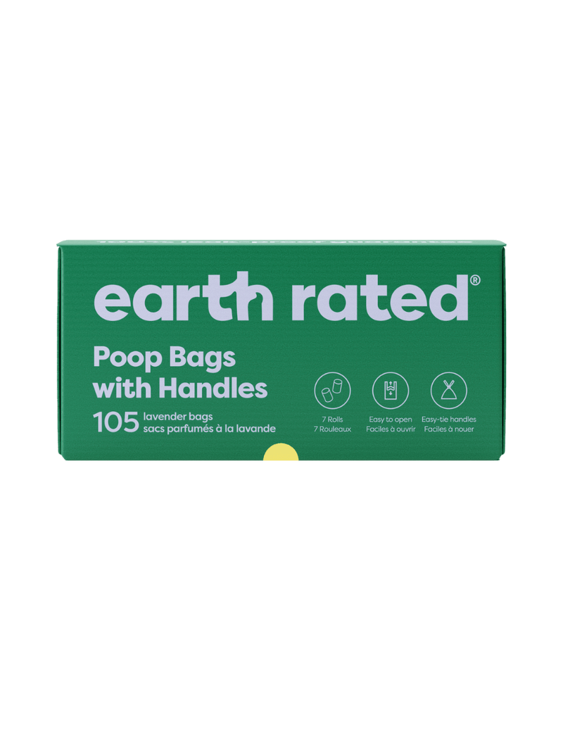 Dog Poop Bags With Handles on a Roll R6